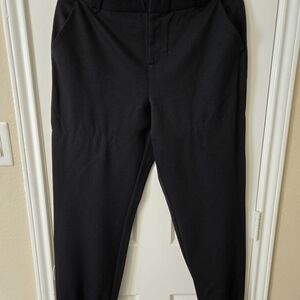 INC International Concepts Black Dress Pants Straight-Leg